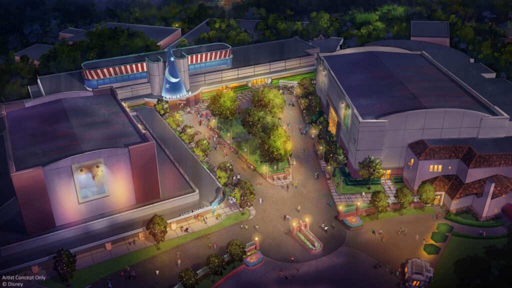 new image of animation courtyard by disney
